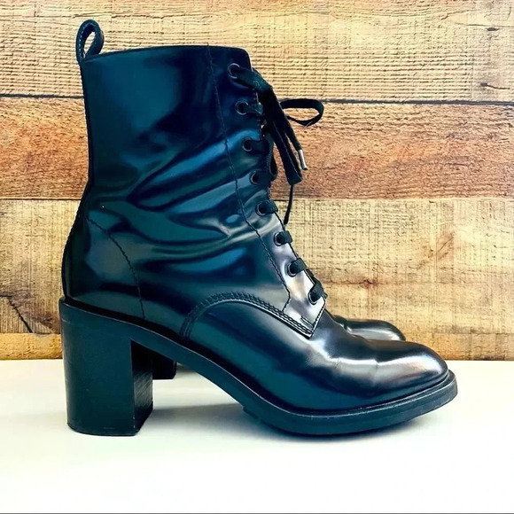 AGL Leather Heeled Boots - Picture 1 of 10